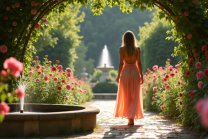 Ladies White Midi Dress