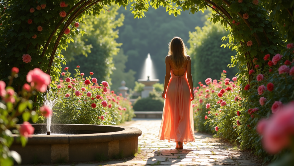 Ladies White Midi Dress