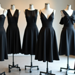 Midi Black Dresses For Women