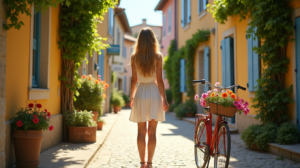 Midi White Dress Women